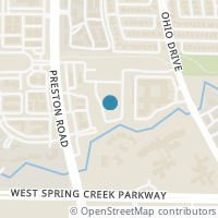 Map location of 6328 Burbank Way, Plano TX 75024