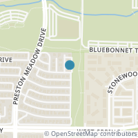 Map location of 6400 Meadowview Ct, Plano TX 75024