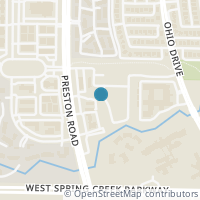 Map location of 6409 Burbank Way, Plano, TX 75024