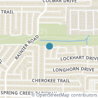 Map location of 6412 Monahans Court, Plano, TX 75023