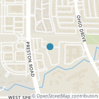 Map location of 6420 Burbank Way, Plano TX 75024