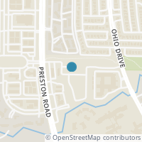 Map location of 4837 Pasadena Dr, Plano TX 75024