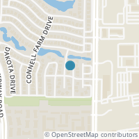 Map location of 6404 Widgeon Dr, Plano TX 75024