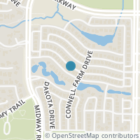 Map location of 6209 Trailwood Dr, Plano TX 75024