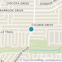 Map location of 1301 Coffeyville Trail, Plano, TX 75023