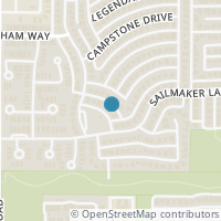 Map location of 3705 Cabana Lane, Plano, TX 75023