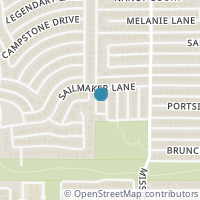 Map location of 6513 Horizon Place, Plano, TX 75023