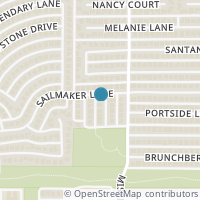 Map location of 6517 Gatlin Place, Plano, TX 75023
