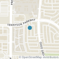 Map location of 6716 Tamarron Lane, Plano, TX 75024