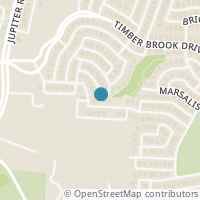 Map location of 3205 Heatherbrook Dr, Plano TX 75074