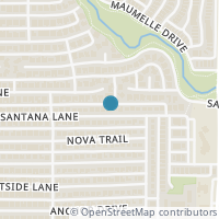 Map location of 3225 Santana Ln, Plano TX 75023