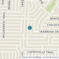Map location of 6620 Macintosh Drive, Plano, TX 75023