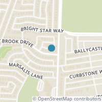 Map location of 3441 Timber Brook Drive, Plano, TX 75074