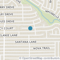 Map location of 3308 San Simeon Way, Plano, TX 75023