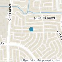 Map location of 4645 Baldwin Lane, Plano, TX 75024