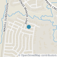 Map location of 6909 Crystal Falls Dr, Plano TX 75024