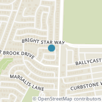Map location of 6925 Marigold Court, Plano, TX 75074