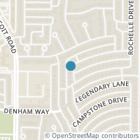 Map location of 6813 Newell Ave, Plano TX 75023