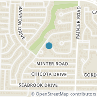 Map location of 1380 Todd Drive, Plano, TX 75023