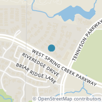 Map location of 6408 Drawbridge Lane, Plano, TX 75024