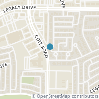Map location of 6800 Wedgestone Dr, Plano TX 75023