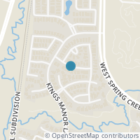 Map location of 6924 Medallion Drive, Plano, TX 75024