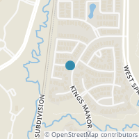 Map location of 7000 Kenswick Drive, Plano, TX 75024