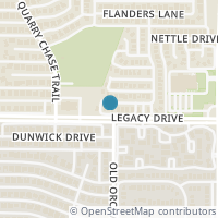 Map location of 2336 Terping Place, Plano, TX 75025