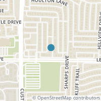 Map location of 7008 Occidental Road, Plano, TX 75025