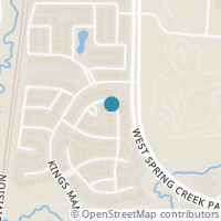 Map location of 7029 Autumnwood Trl, Plano TX 75024