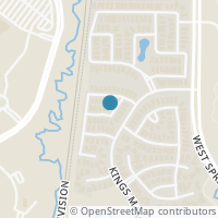 Map location of 7017 BELCREST Drive, Plano, TX 75024