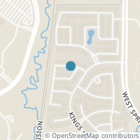 Map location of 7020 Coverdale Drive, Plano, TX 75024