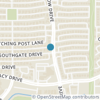 Map location of 4501 Southgate Drive, Plano, TX 75024