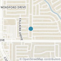 Map location of 7021 Ridgemoor Ln, Plano TX 75025