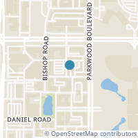 Map location of 7220 Olivia Lane, Plano, TX 75024