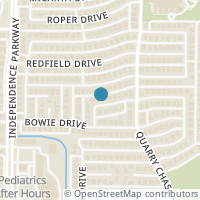 Map location of 2613 Beaver Bend Dr, Plano TX 75025