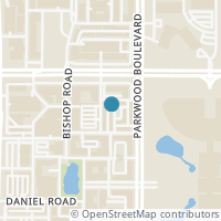 Map location of 7245 Kasko Drive, Plano, TX 75024