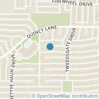 Map location of 4564 Saint James Dr, Plano TX 75024