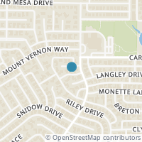 Map location of 3404 Lantz Circle, Plano, TX 75025