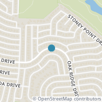 Map location of 716 Baxter Drive, Plano, TX 75025