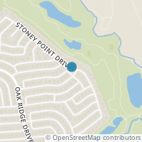 Map location of 601 Post Oak Drive, Plano, TX 75025