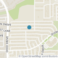 Map location of 4637 Portrait Lane, Plano, TX 75024