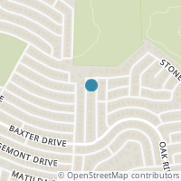 Map location of 7609 Trevino Drive, Plano, TX 75025