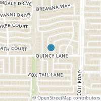Map location of 7505 Hughes Drive, Plano, TX 75024
