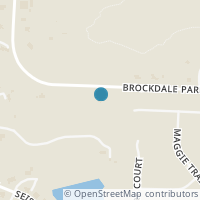 Map location of 1100 Brockdale Park, Lucas, TX 75002