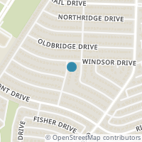Map location of 1005 Cambridge Drive, Allen, TX 75002