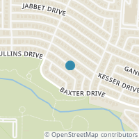 Map location of 1309 Mullins Drive, Plano, TX 75025