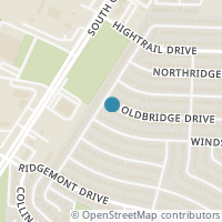 Map location of 510 Oldbridge Drive, Allen, TX 75002