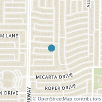 Map location of 2801 Camp Wood Court, Plano, TX 75025