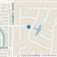 Map location of 5804 Glenmore Drive, Parker, TX 75002